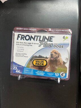 Frontline Plus 23-44 Flea and Tick Treatment for Medium Size Dogs
